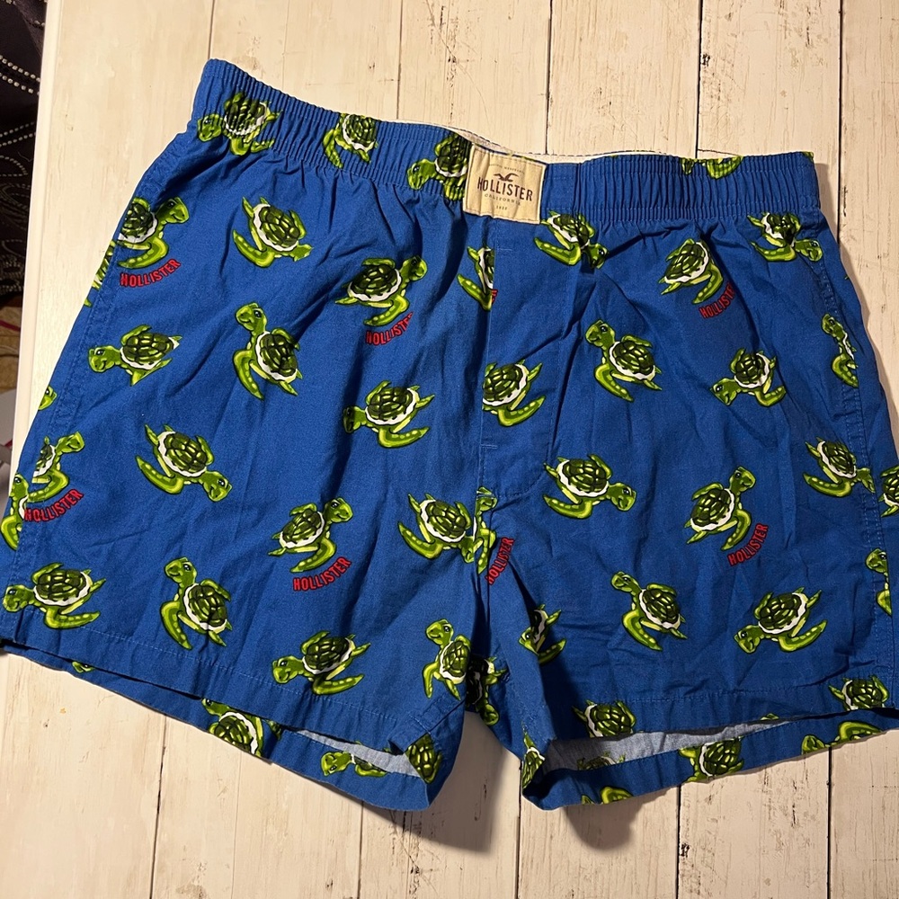 Hollister Sleep Shorts - Turtles